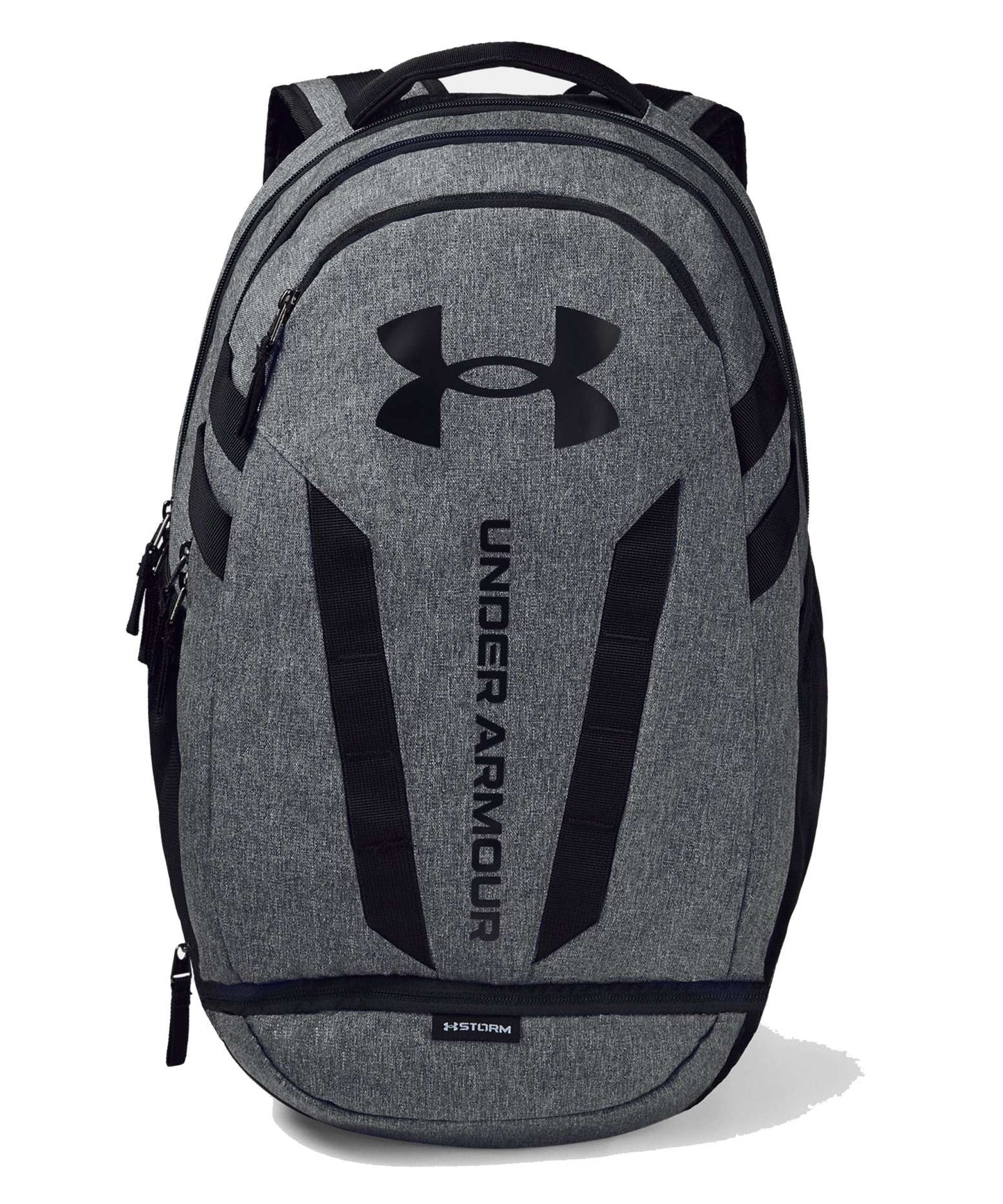 Under Armour UA Hustle 5.0 Backpack 1361176-002 Black/Graphite Medium Heather