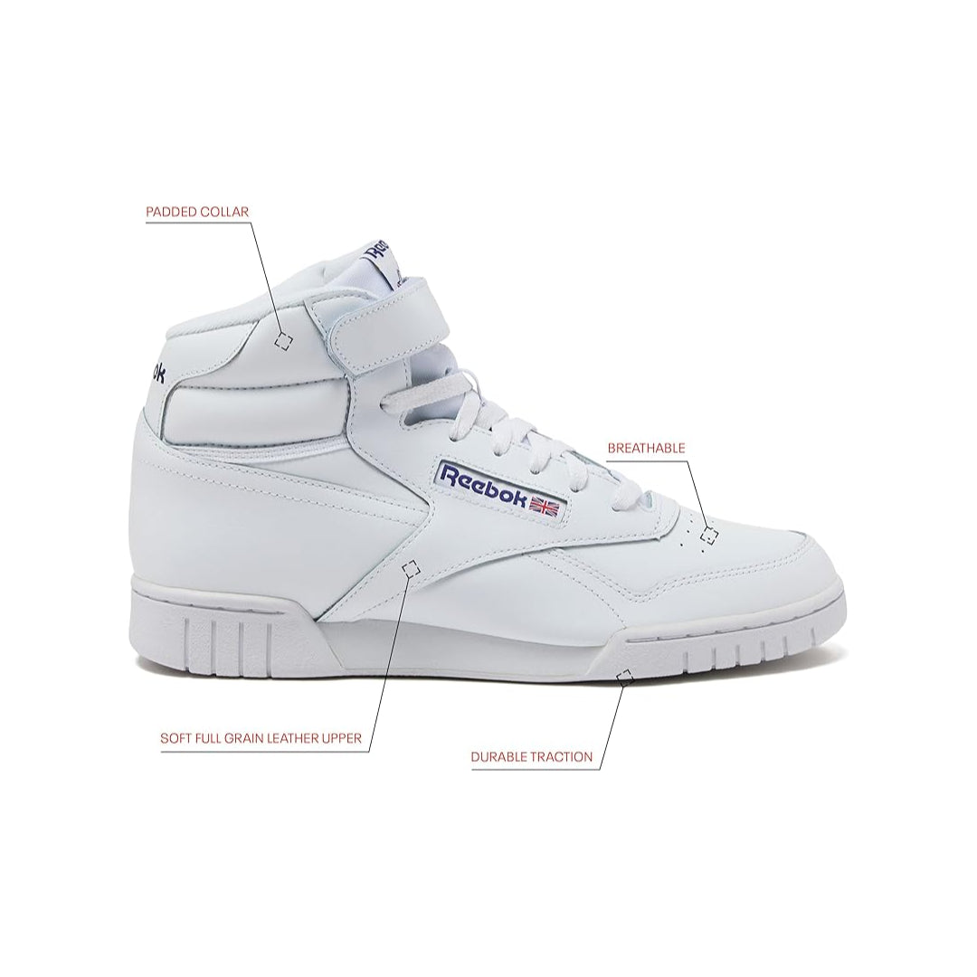 Reebok Men's EX-O-FIT HI High Top Basketball Shoes image 3