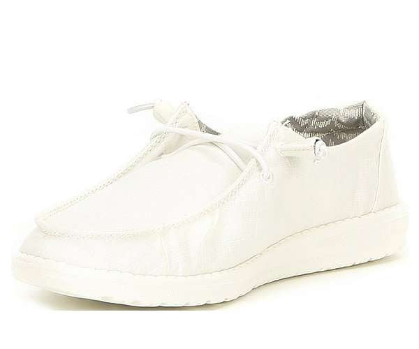 Hey Dude Women's Wendy Chambray White 12140123