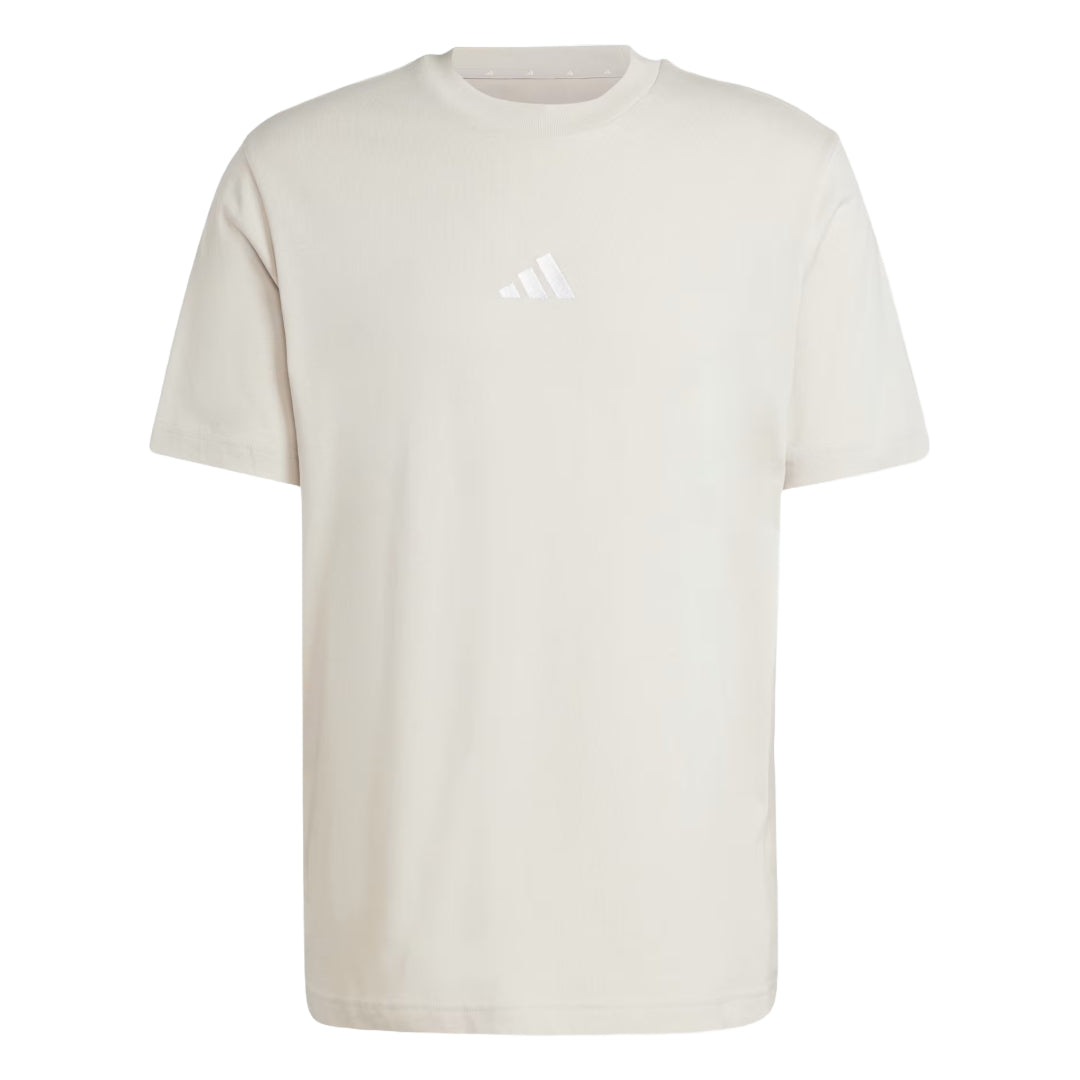 adidas Men's Essentials Small Logo Single Jersey Tee image