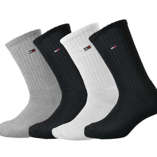 Tommy Hilfiger Men's Cotton Cushion Sole Socks 4 pack ATD383-99