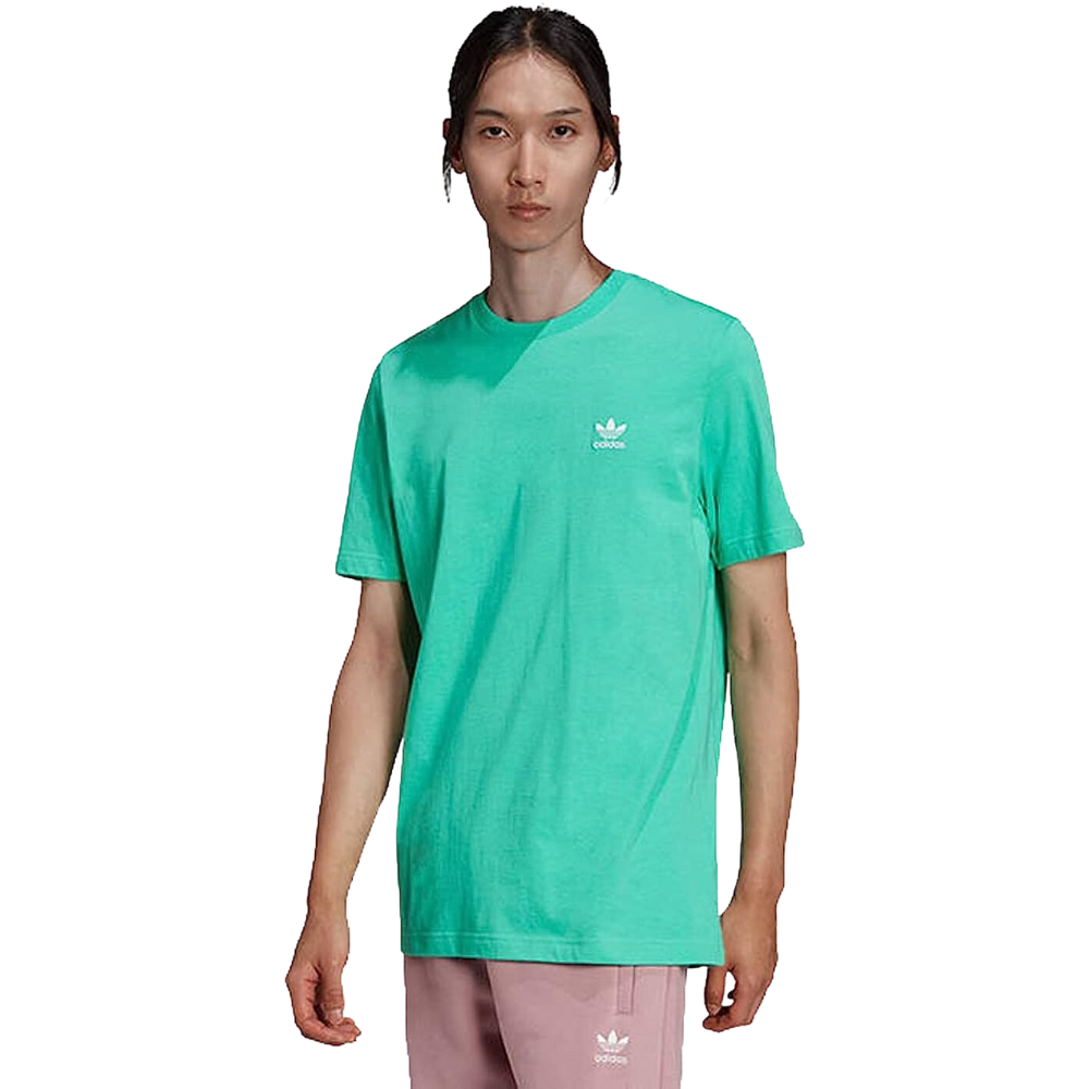 adidas original men's essential tee in Hi-res Green