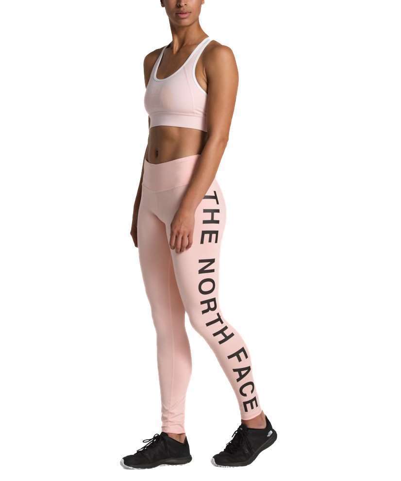 The North Face Women's 24/7 Mid-Rise Tight Pant Pink Salt