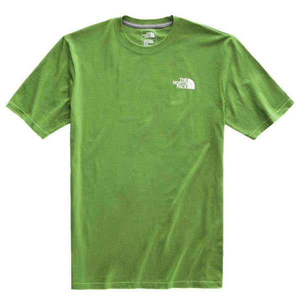 The North Face Men's Short-Sleeve Red Box T-Shirt Garden Green
