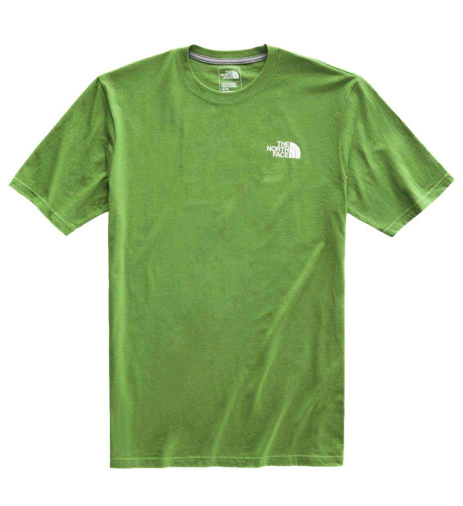 The North Face Men's Short-Sleeve Red Box T-Shirt Garden Green