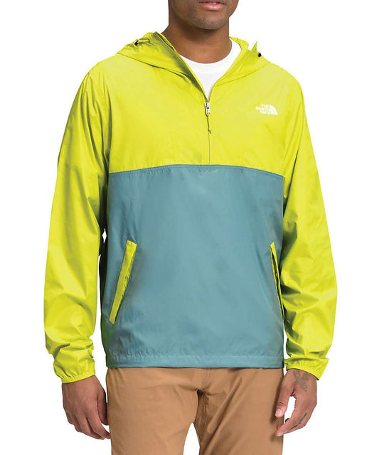 The North Face Men's Cyclone Anorak Rain Gear NF0A5A3HOHF Agave Green/Mineral Grey