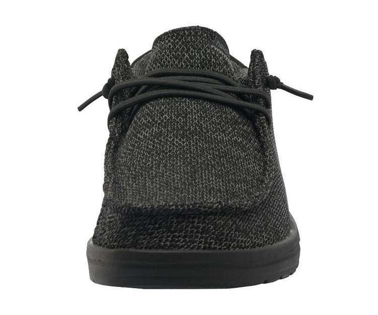Hey Dude Men's Paul Sox Shoes 112344938 Total Black