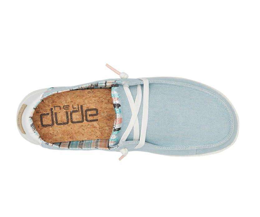 Hey Dude Women's Wendy BOHO - Light Denim 121412412