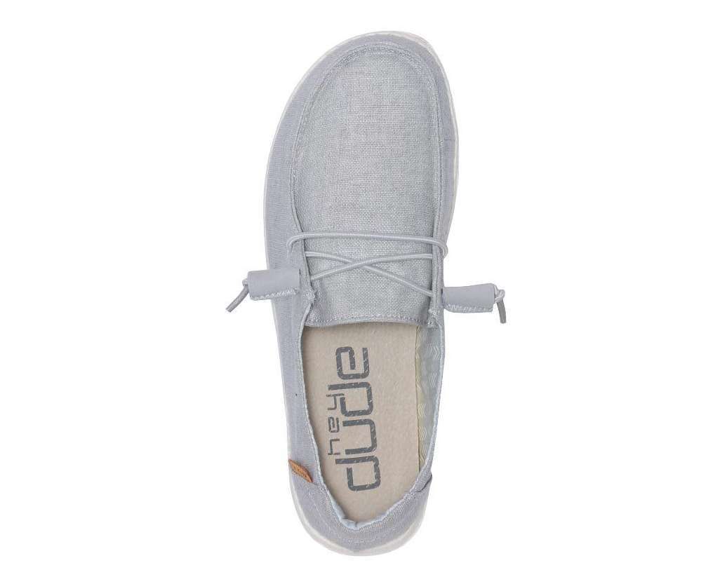 Hey Dude Women's Wendy Chambray - Light Grey 121413058