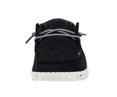 Hey Dude Women's Shoe Wendy Corduroy Jet Black 121414786