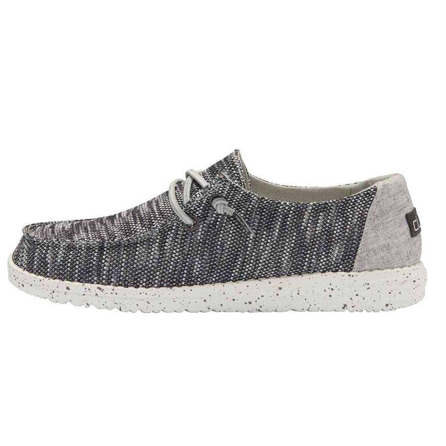 Hey Dude Wendy Sox Shoes - Dark Grey 121921569