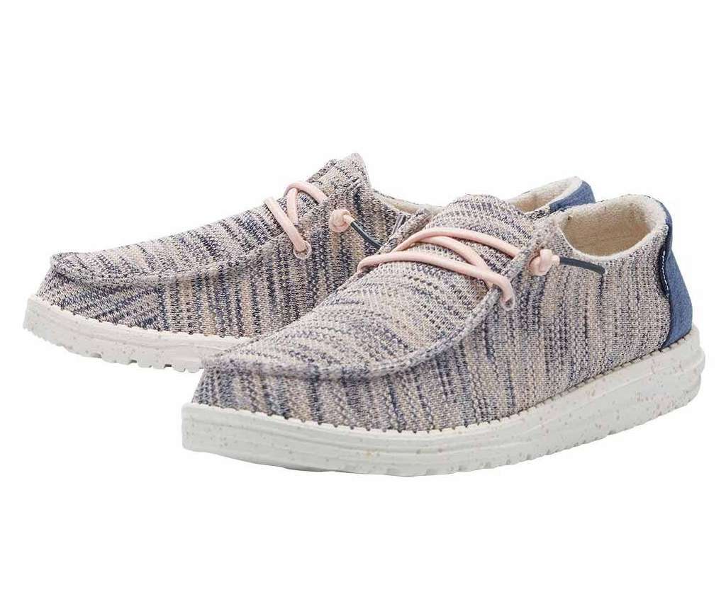 Hey Dude Women's Shoe Wendy Sox Blend 121925034 Light Pink