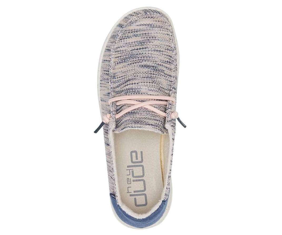 Hey Dude Women's Shoe Wendy Sox Blend 121925034 Light Pink