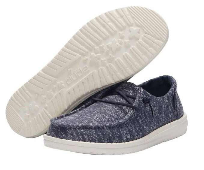 Hey Dude Women's Wendy Stretch Folkstone Blue