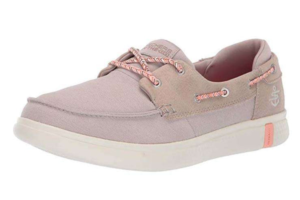 Skechers Women's Glide Ultra-Playa Boat Shoe #16110 Natural