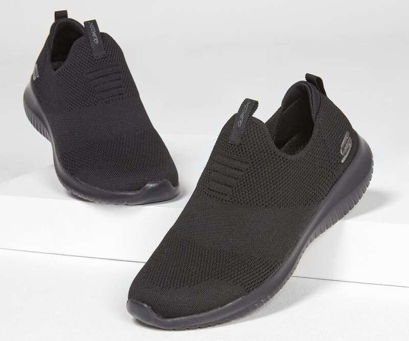 Skechers Women's Ultra Flex First Take Shoes - Black 12837BB