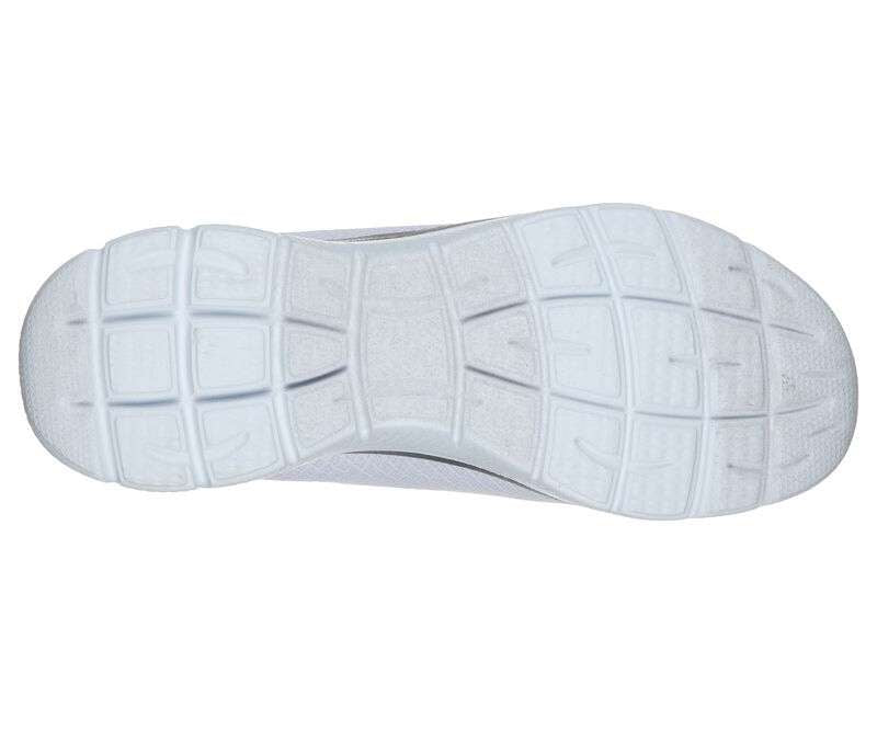 Skechers Women's Summits Bungee Slip on Shoes - White (12980WSL