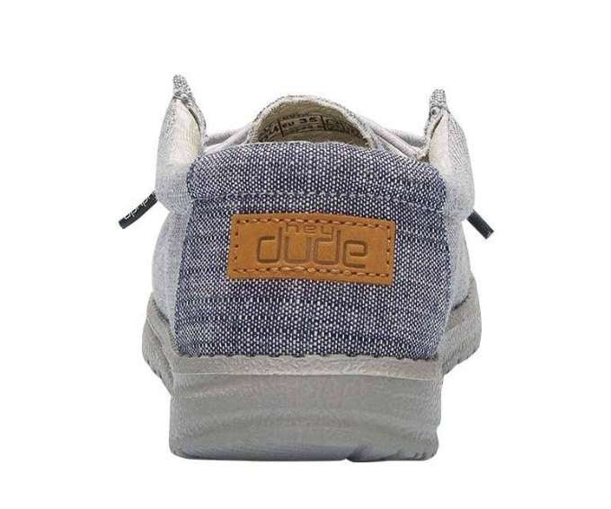 Hey Dude Youth Wally Youth Shoes 130133200 Steel