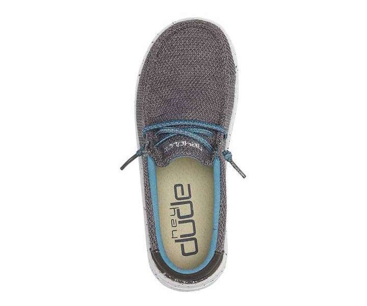 Hey Dude Youth Wally Youth Shoes 130133217 Sharkskin