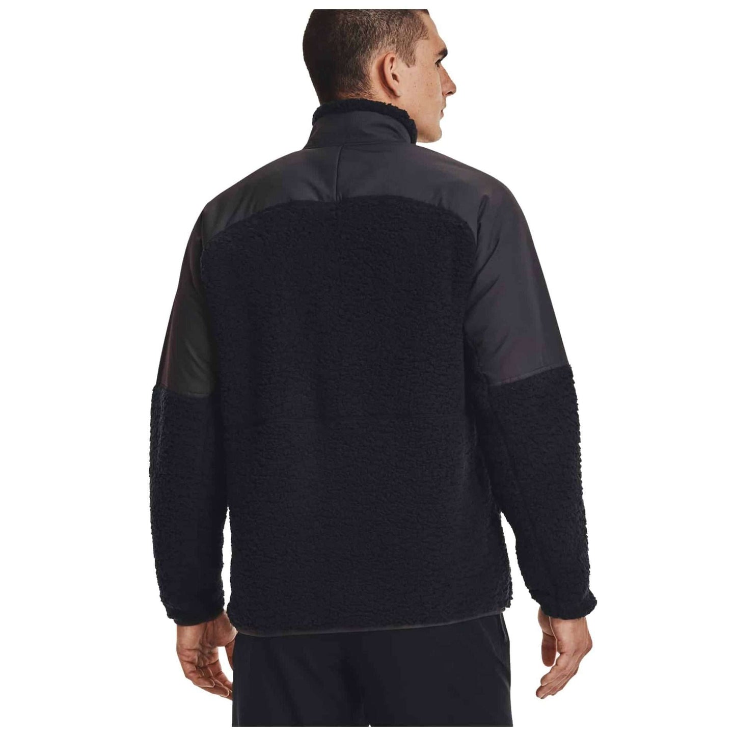 Under Armour Men's UA Legacy Sherpa Full-Zip - Black / Jet Gray