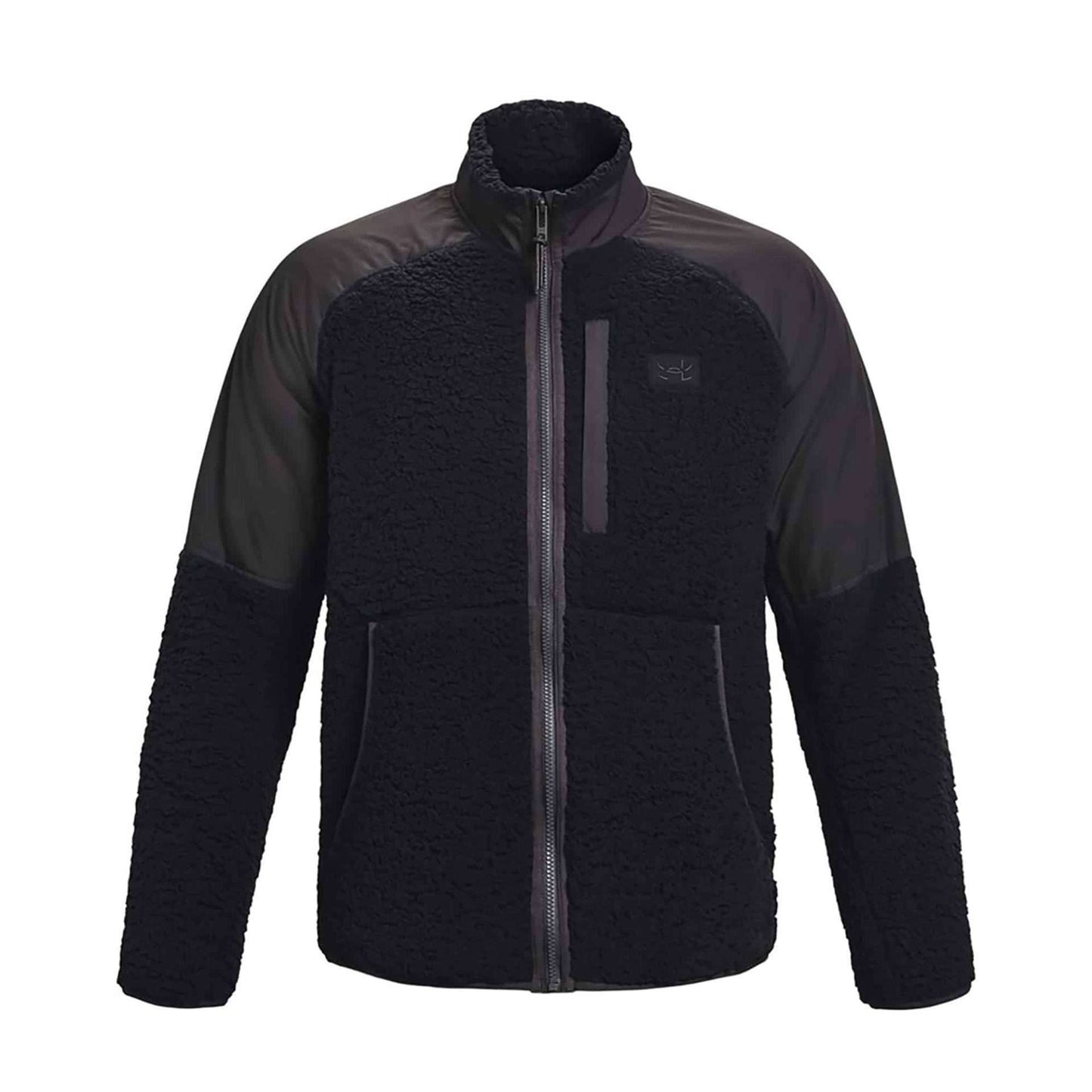 Under Armour Men's UA Legacy Sherpa Full-Zip - Black / Jet Gray