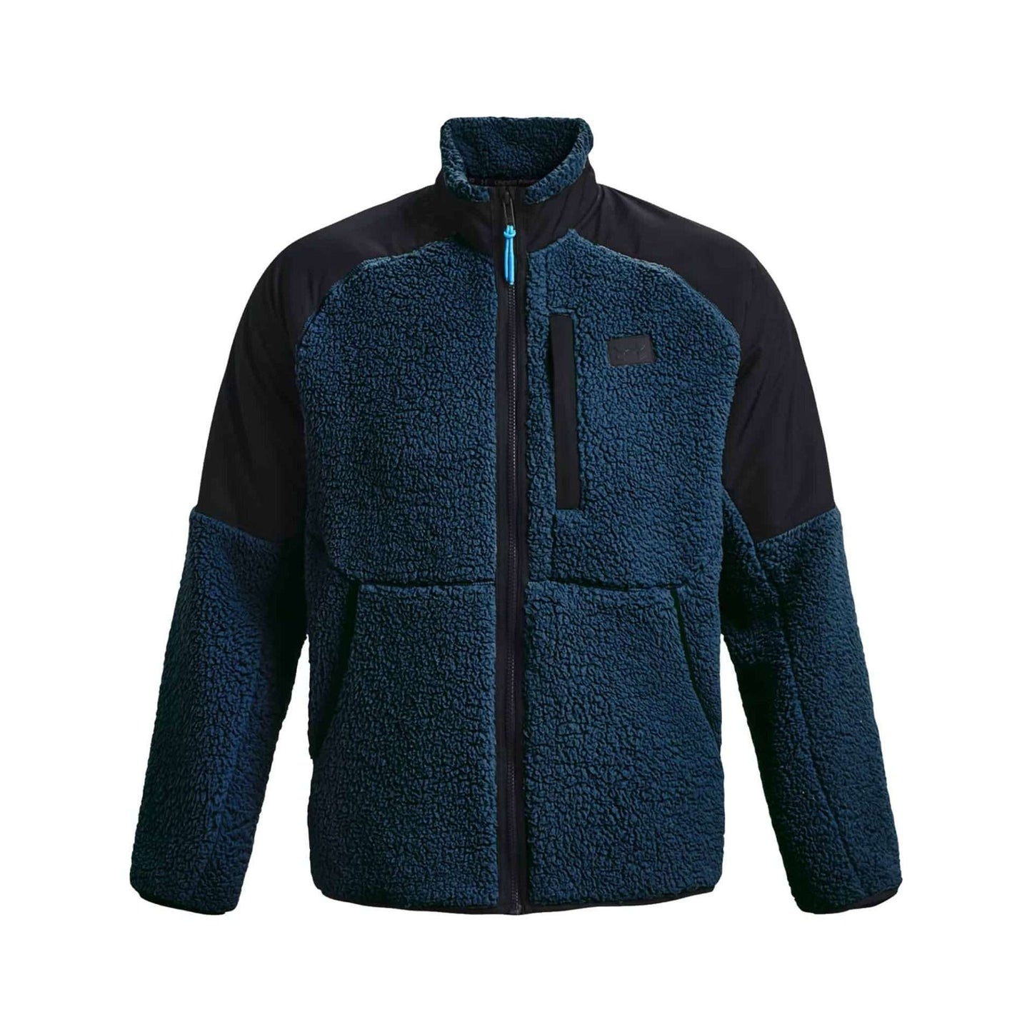 Under Armour Men's UA Legacy Sherpa Full-Zip - Petrol Blue / Black