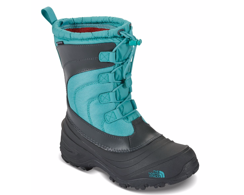 The North Face YOUTH ALPENGLOW IV Boots DARK SHADOW GREY/ION BLUE