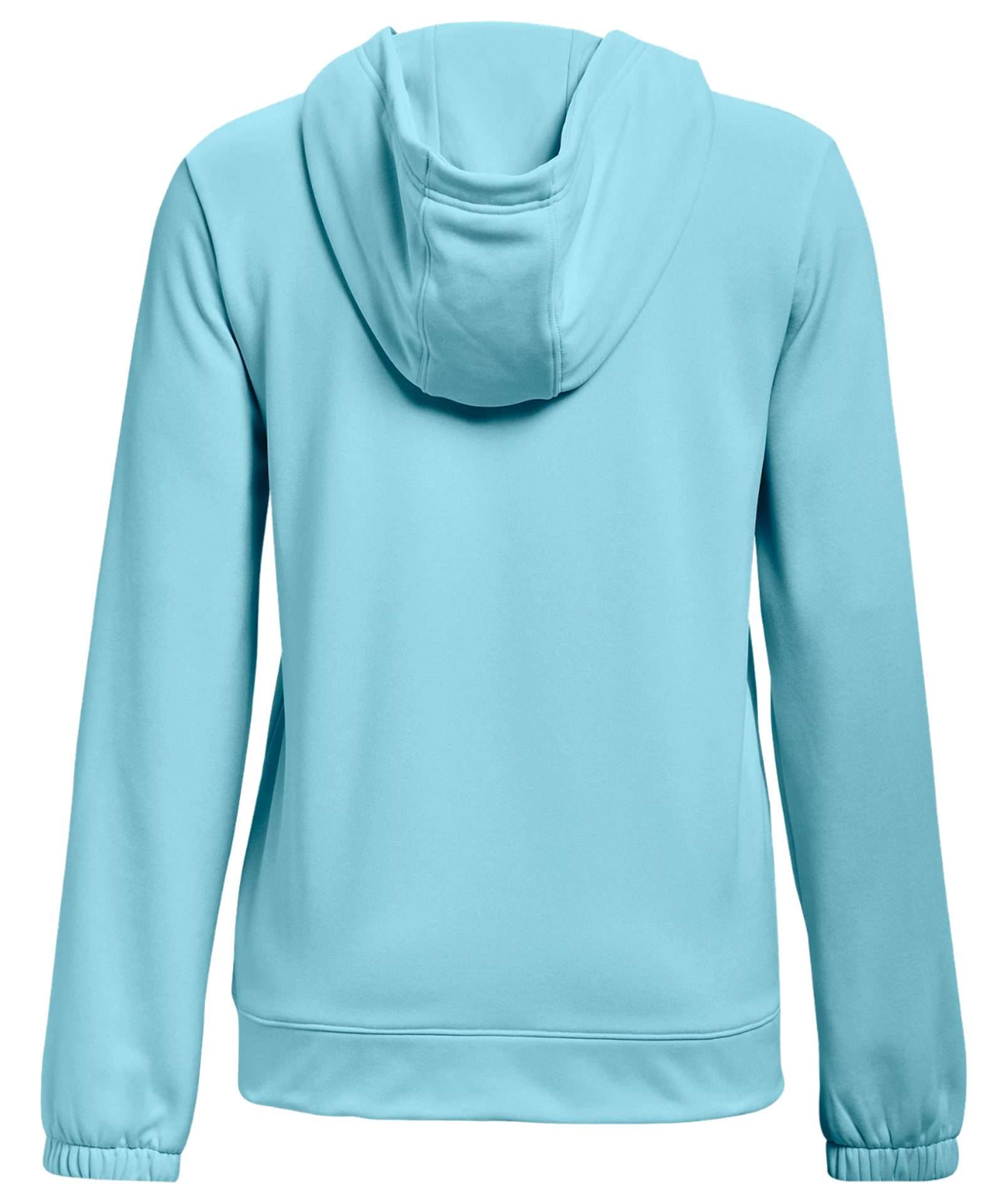 Under Armour Women's Armour Fleece® Big Logo Gradient Flock Hoodie 1365910-914 Sky Blue / White