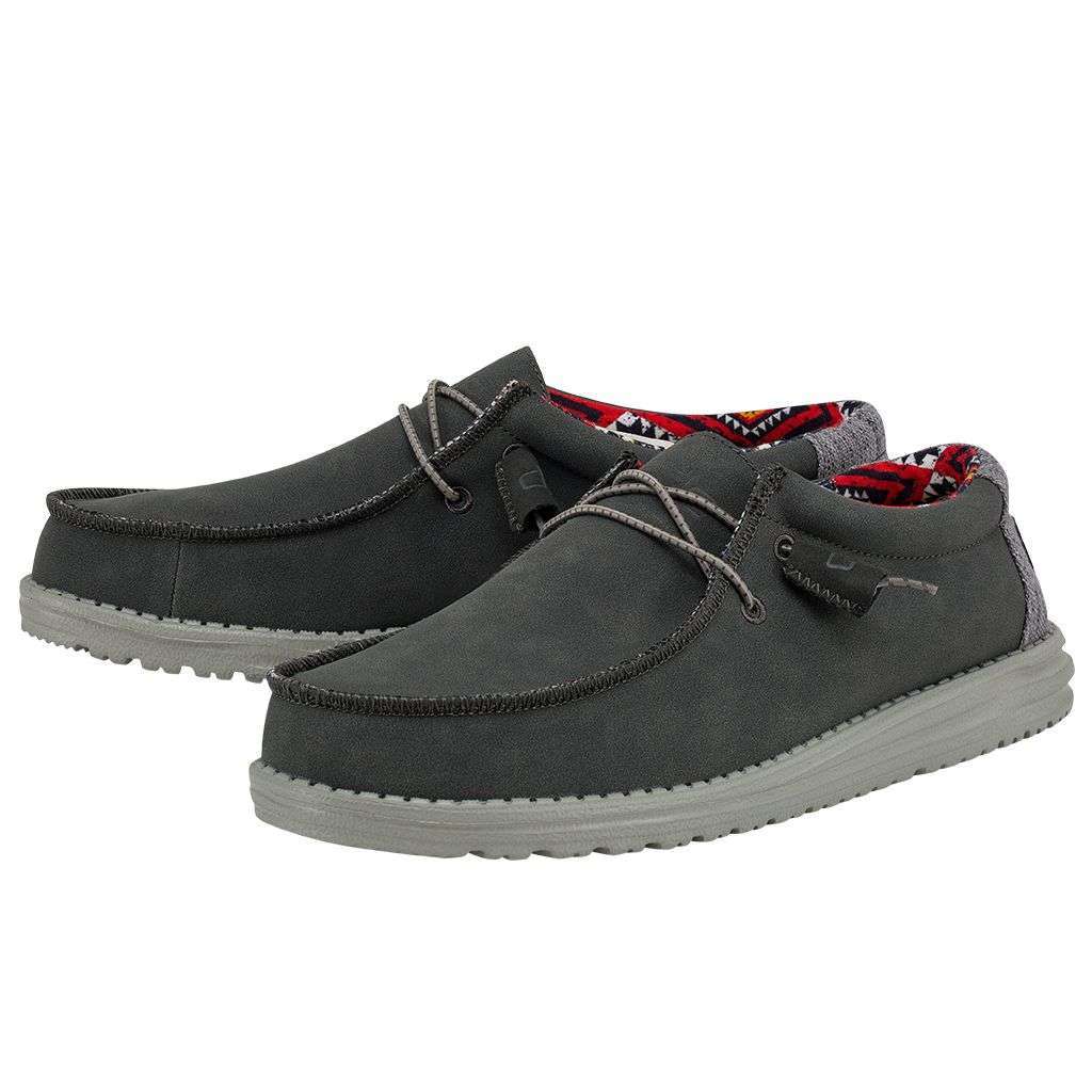 Hey Dude Wally Recycled Leather Quarry 150202995