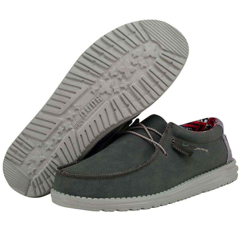 Hey Dude Wally Recycled Leather Quarry 150202995