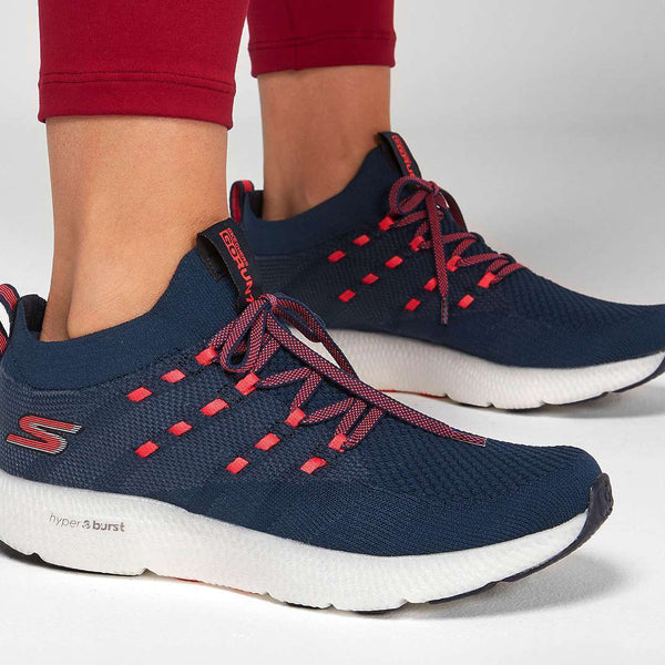 Go Run 7 Shoes - Navy Pink 15219NVPK