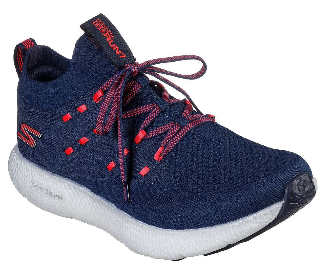 Go Run 7 Shoes - Navy Pink 15219NVPK