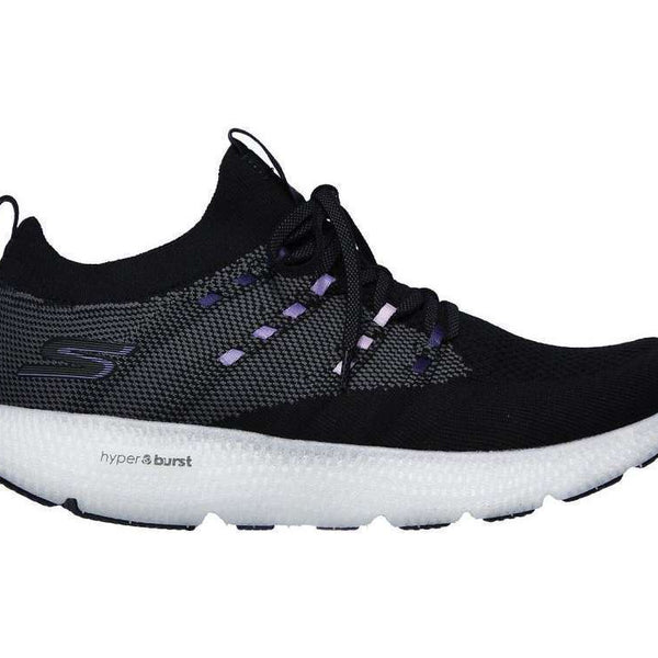 Skechers Women's Go Run 7 Shoes - Black Purple 15219BKPR