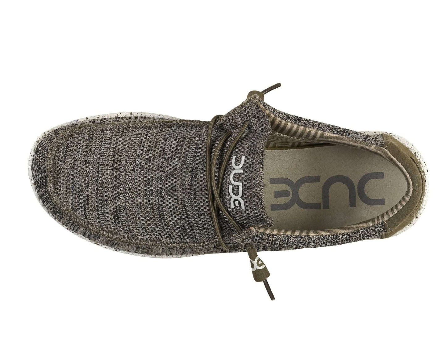 Hey Dude Men's Wally Sox Brown Shoes 110351500