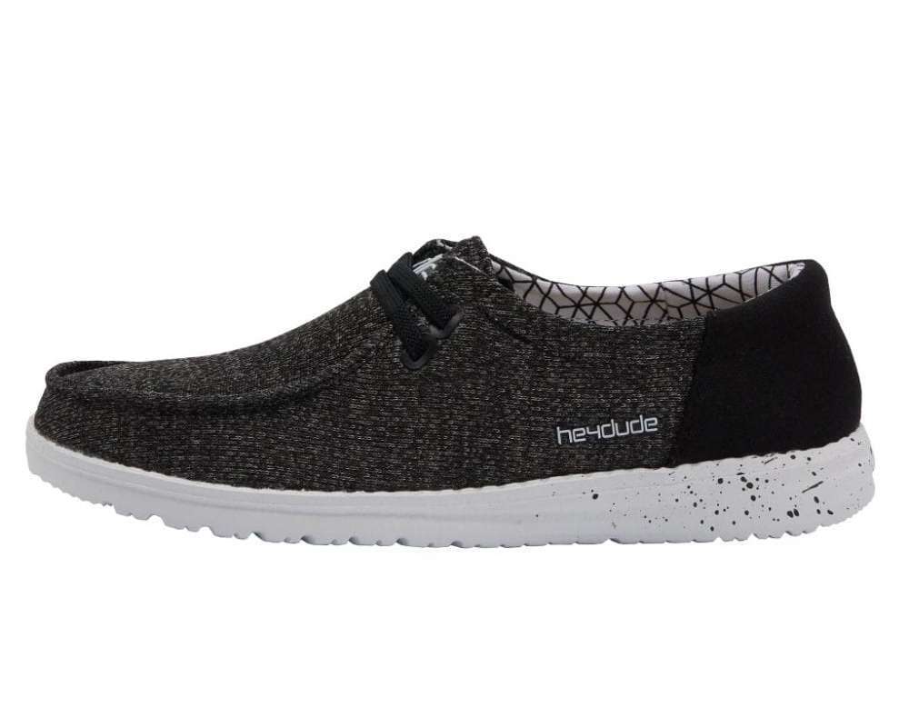 Hey Dude Wendy Sox Shoes - Micro Black