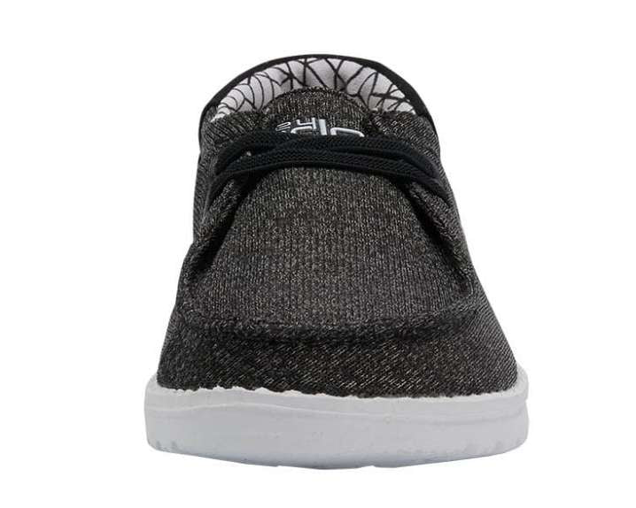 Hey Dude Wendy Sox Shoes - Micro Black