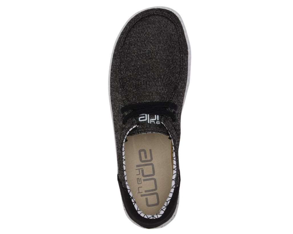 Hey Dude Wendy Sox Shoes - Micro Black
