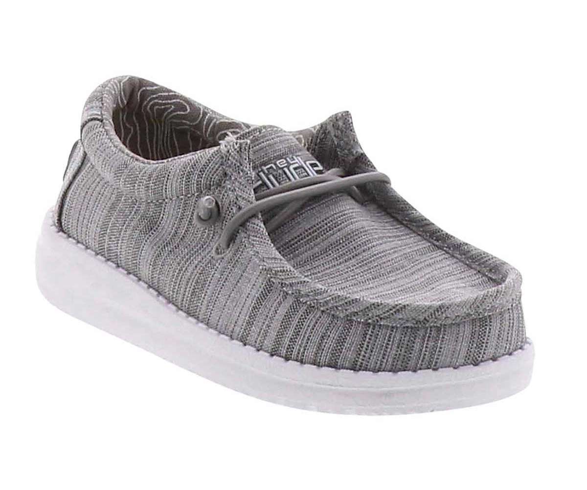 Hey Dude Wally Toddler Shoes 160010704 Linen Stone