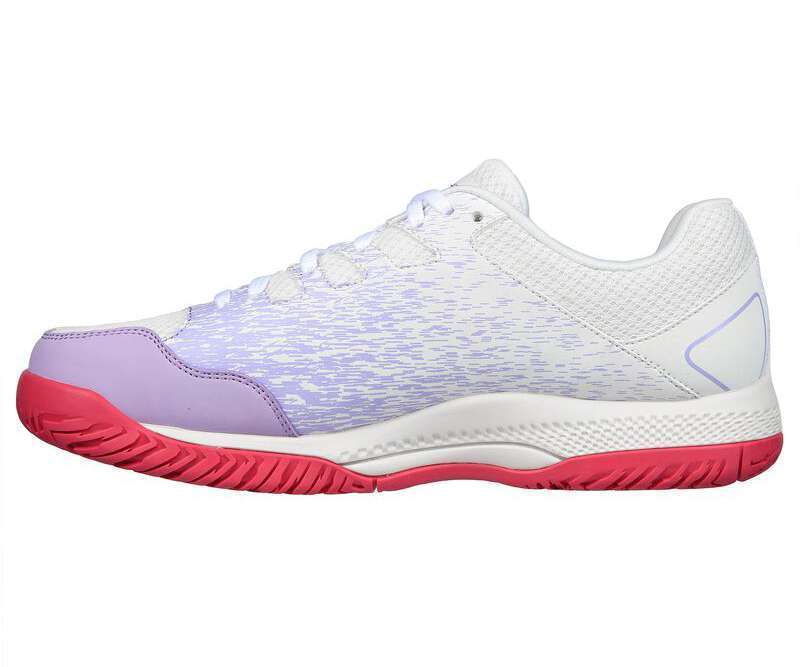Skechers Viper Court Shoes - Pickleball 172070 White Lavender