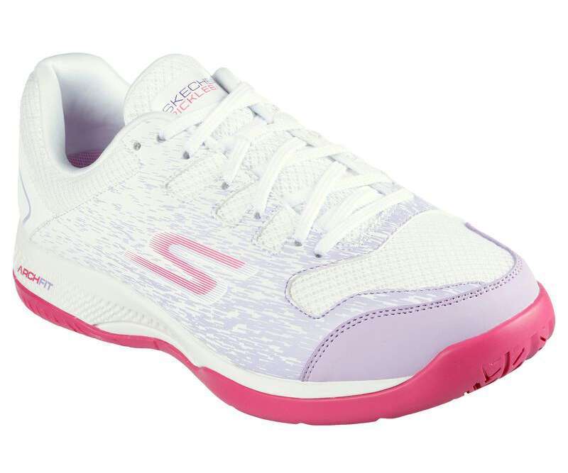 Skechers Viper Court Shoes - Pickleball 172070 White Lavender