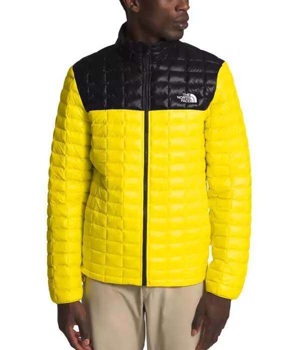 The North Face Men's Thermoball ECO Jacket (TNF Lemon/TNF Black)