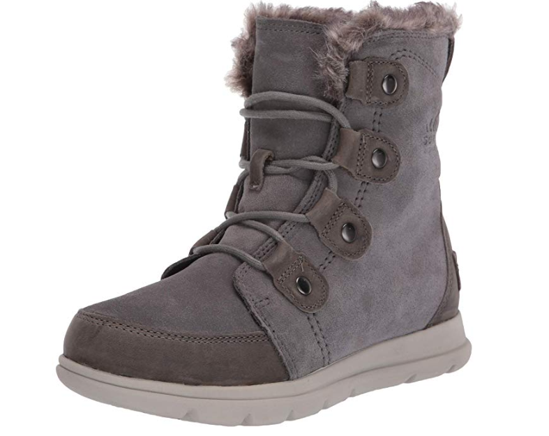 Sorel Women Explorer Joan boots - Quarry, Black