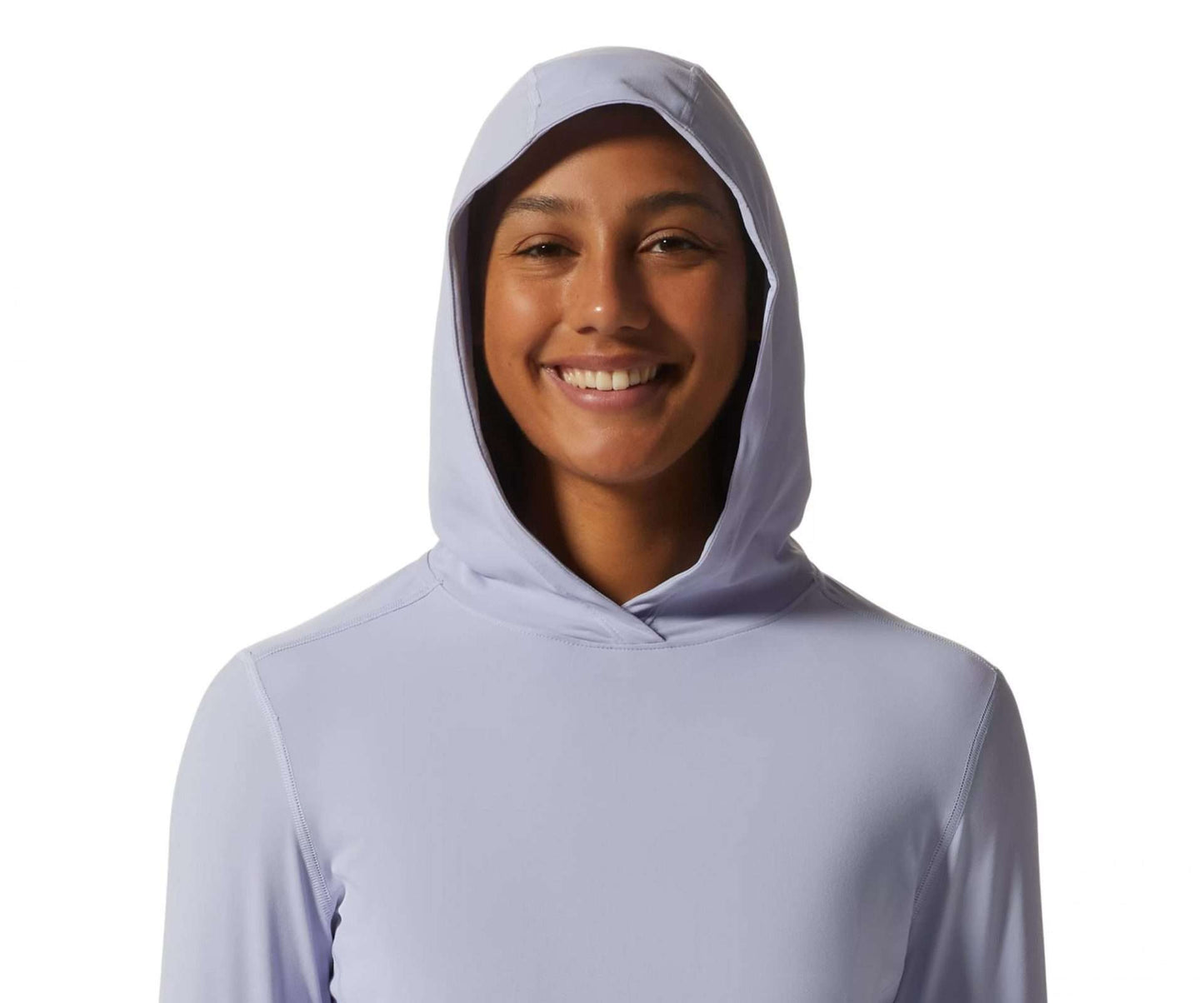 Mountain Hard Wear women's crater lack long sleeve hoody, 1829681-525, Vinca