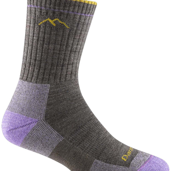 Darn Tough Women's Hiker Micro Crew Midweight Hiking Sock - Taupe