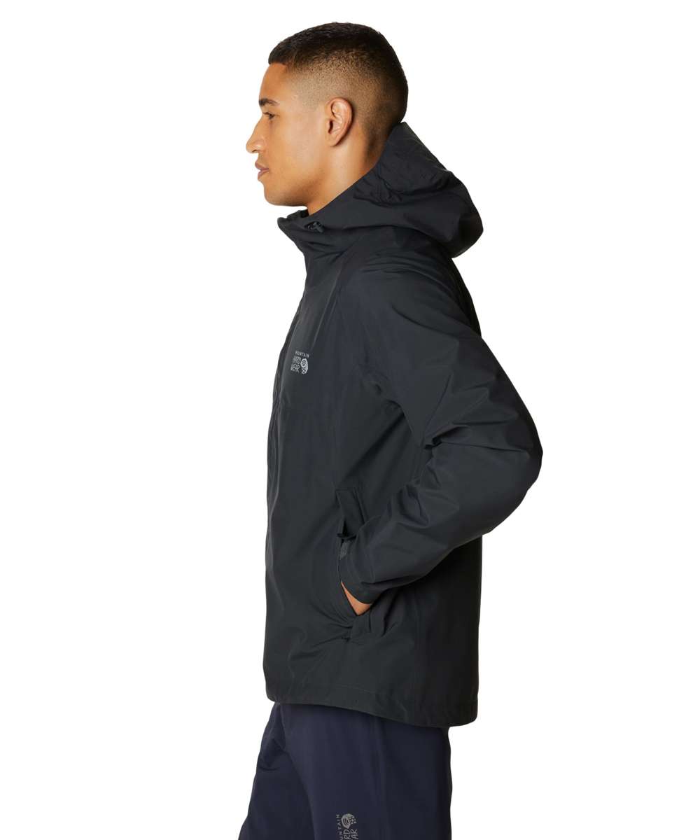 Mountain Hardwear Men's Exposure/2 Gore-Tex Paclite Jacket 1929851-004 Dark Storm
