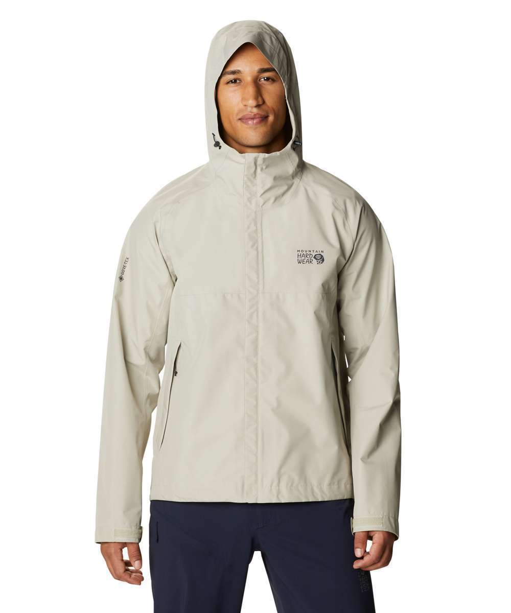 Mountain Hardwear Men's Exposure/2 Gore-Tex Paclite Jacket 1929851-217 Sandblast