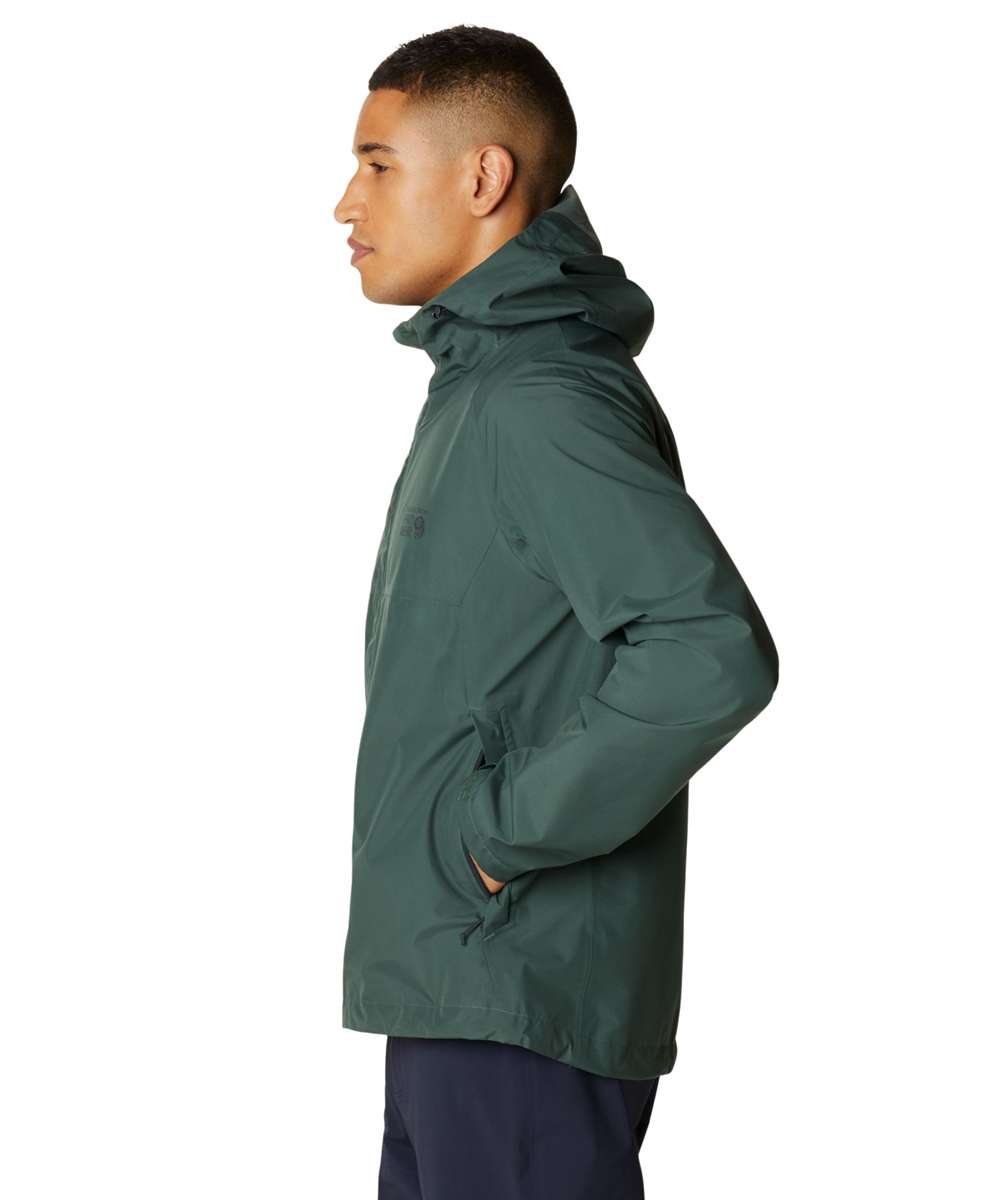 Mountain Hardwear Men's Exposure/2 Gore-Tex Paclite Jacket 1929851-352 Black Spruce
