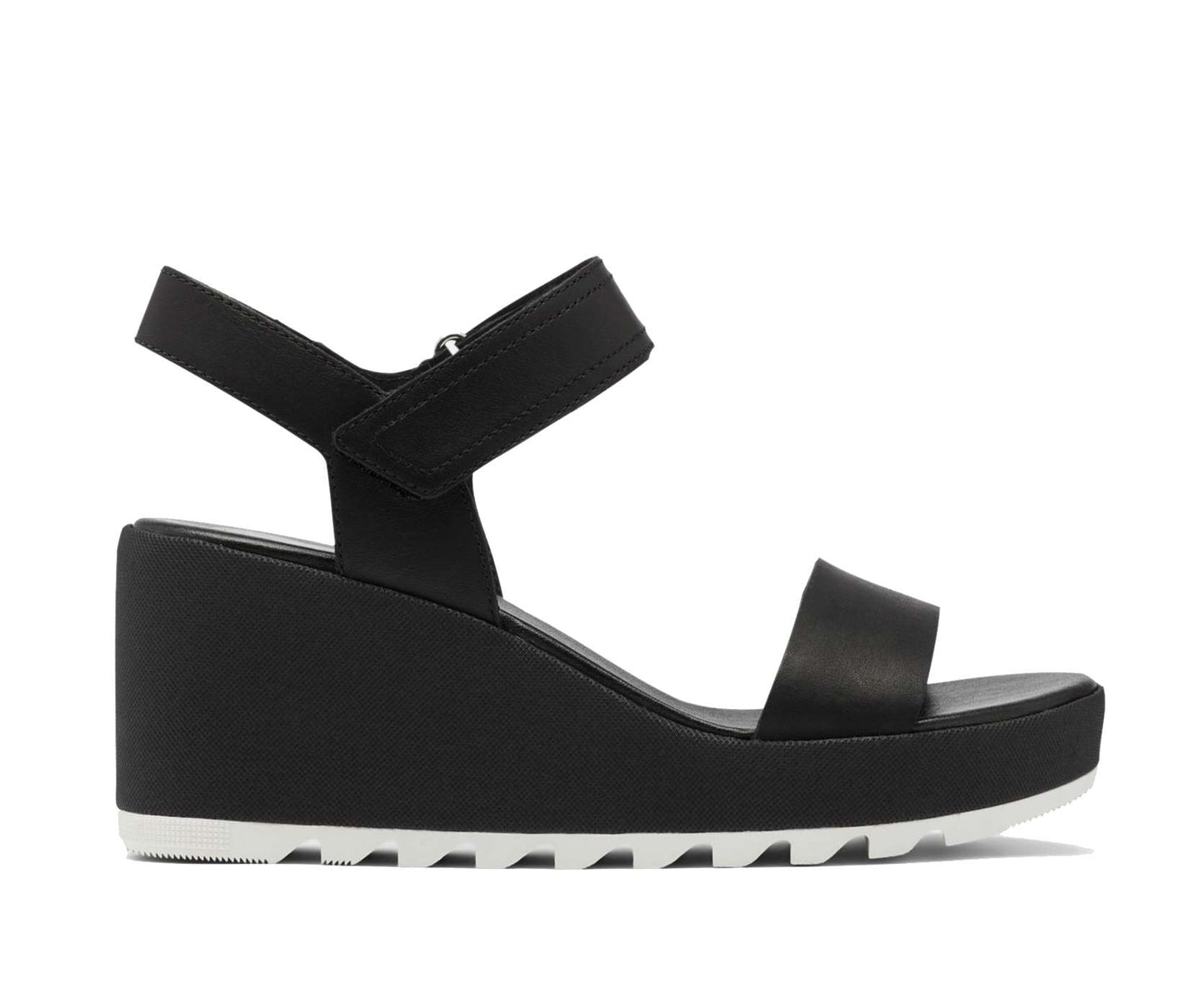 Sorel Women’s CAMERON WEDGE SANDAL NL4018-010 Black