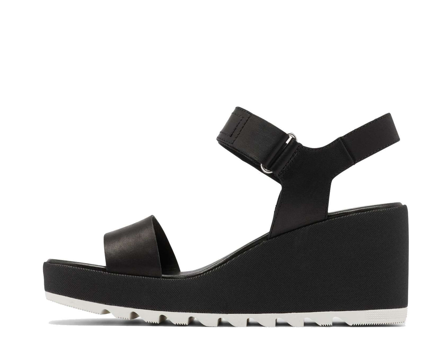 Sorel Women’s CAMERON WEDGE SANDAL NL4018-010 Black