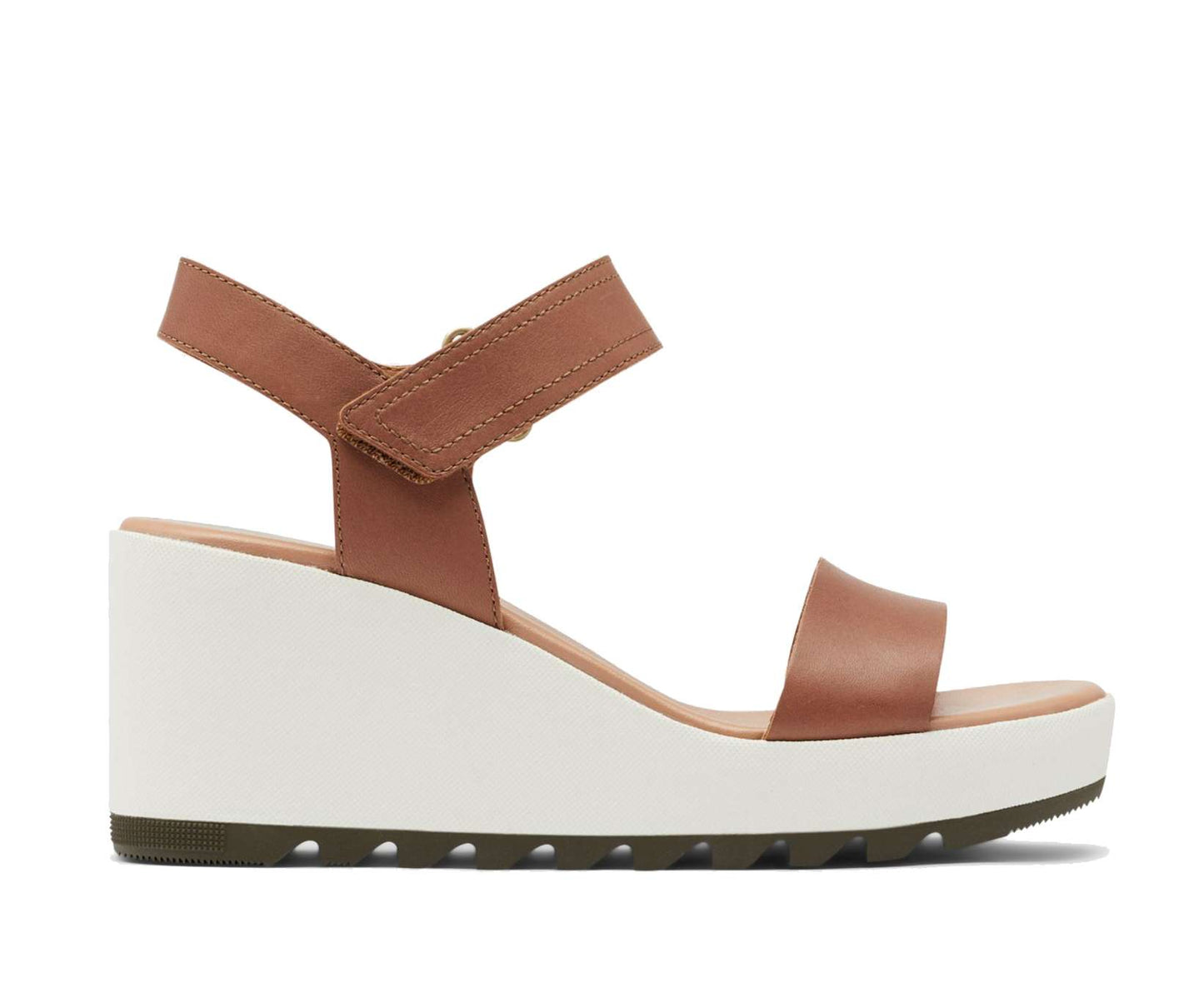 Sorel Women’s CAMERON WEDGE SANDAL NL4018-242 Velvet Tan